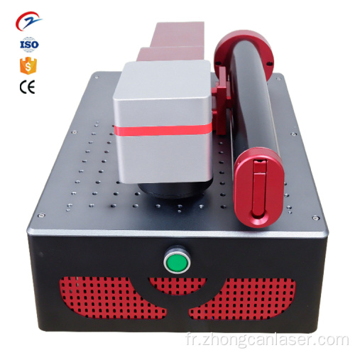 Machine de marquage laser à fibre portable de bureau